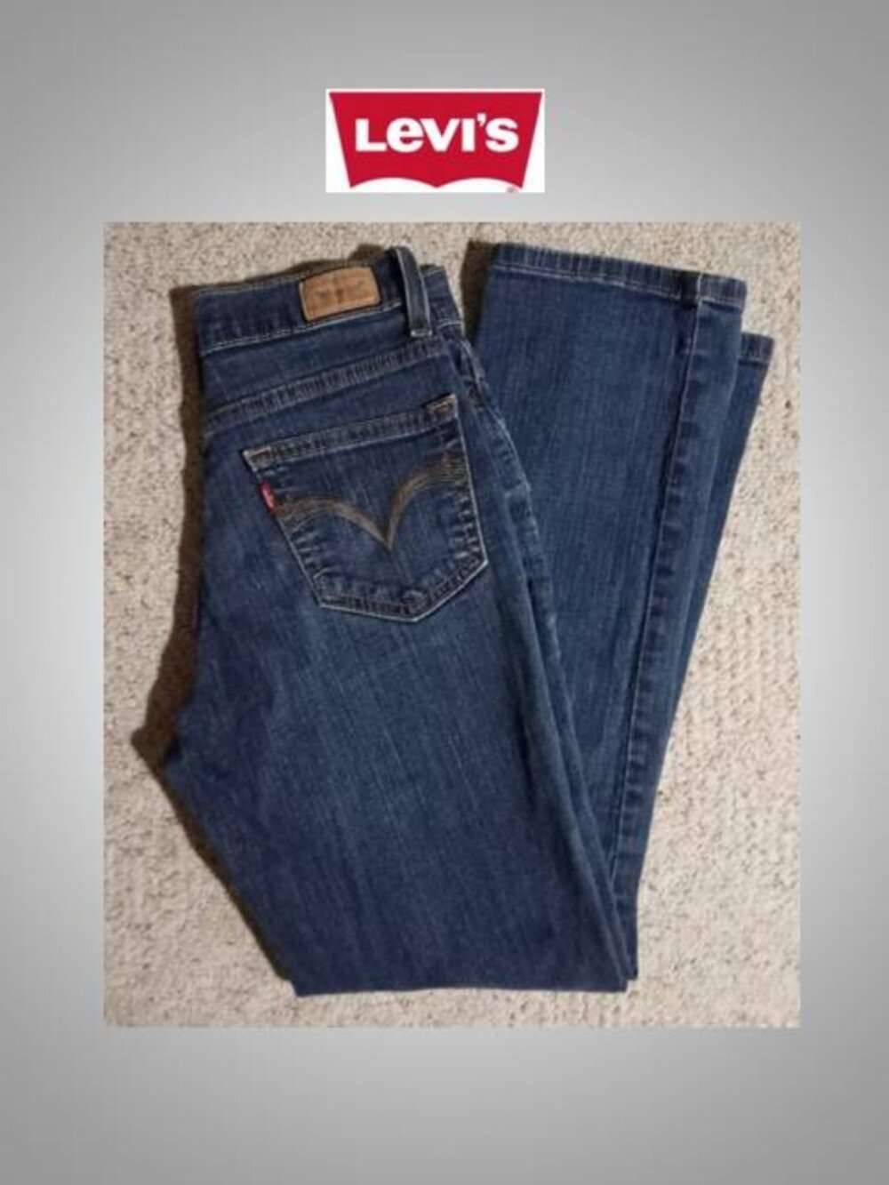 Levi's Perfectly Slimming straight 512 jeans women's size 2
